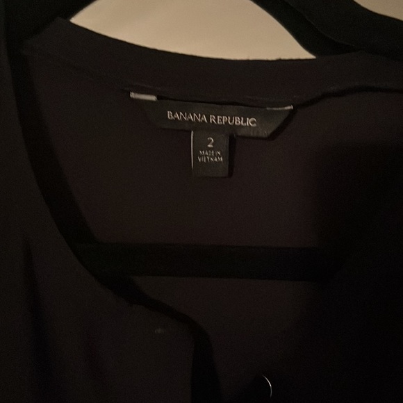 Banana Republic Tuxedo Jumpsuit with gold details  - Size 2 - Picture 2 of 6